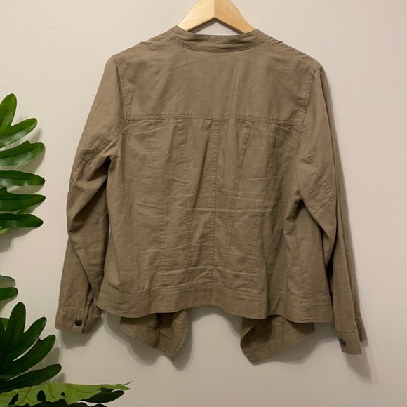 DKNY Linen Summer Blazer - Picture 2 of 11